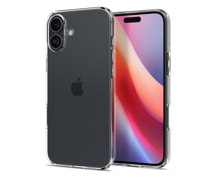Etui do telefonów SPIGEN Liquid Crystal do iPhone 16 Plus Crystal Clear ACS08064